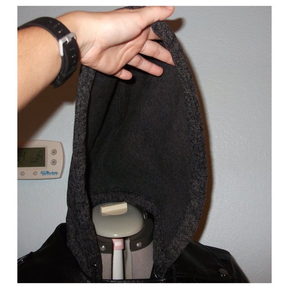 Triple Star Size XL Black Buckle Moto Jacket - Picture 10 of 16